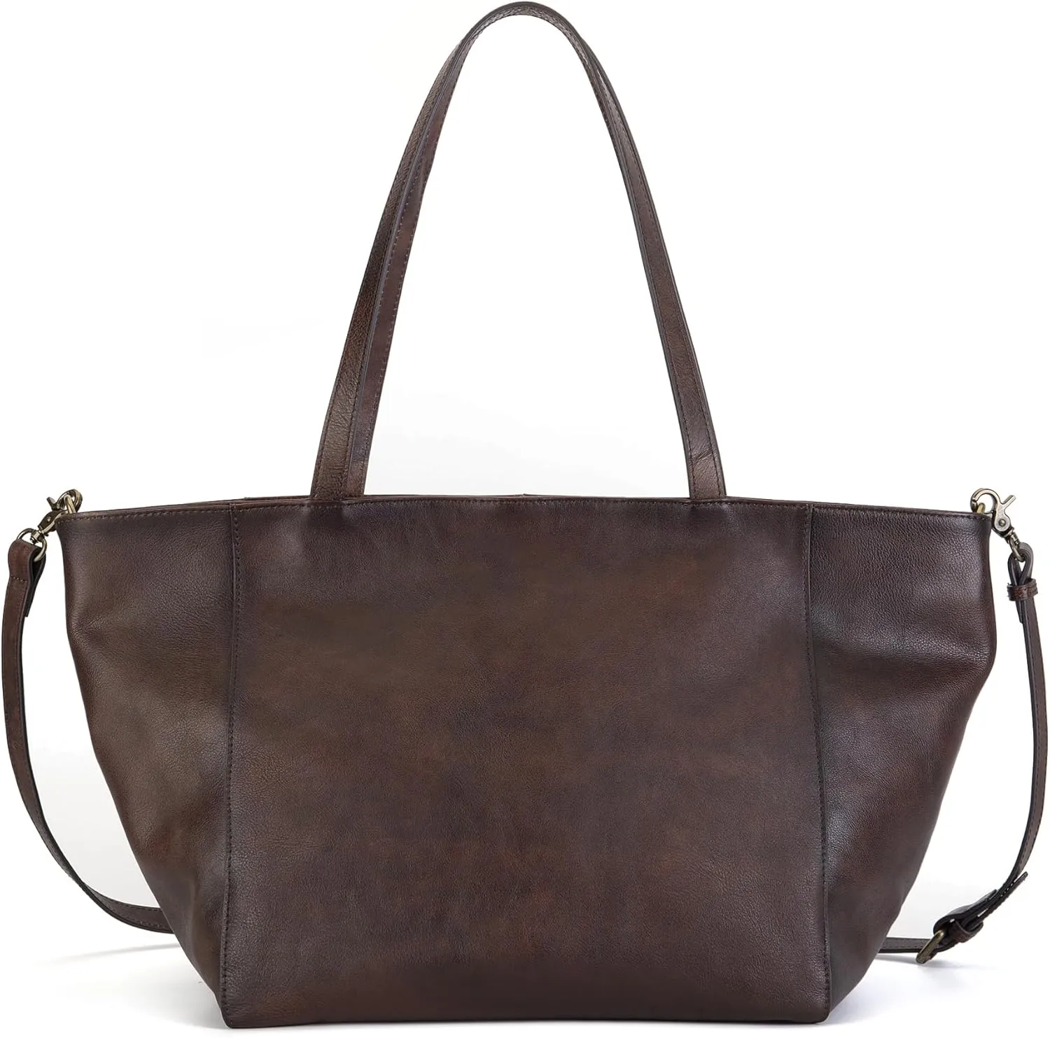 Large Tote Bag for Women Genuine Leather Handbag Purse Women's Shoulder Bags Soft Travel Purses