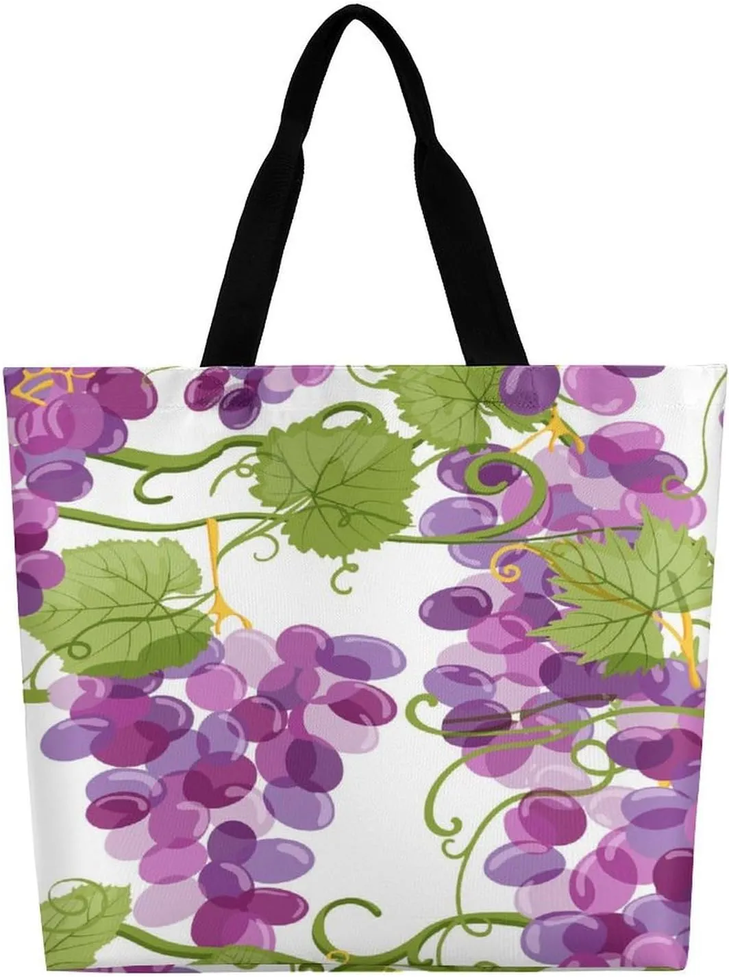 Large Tote Top Handle Bag, Shopping Handbag Big Polyester Shoulder Hand Bags