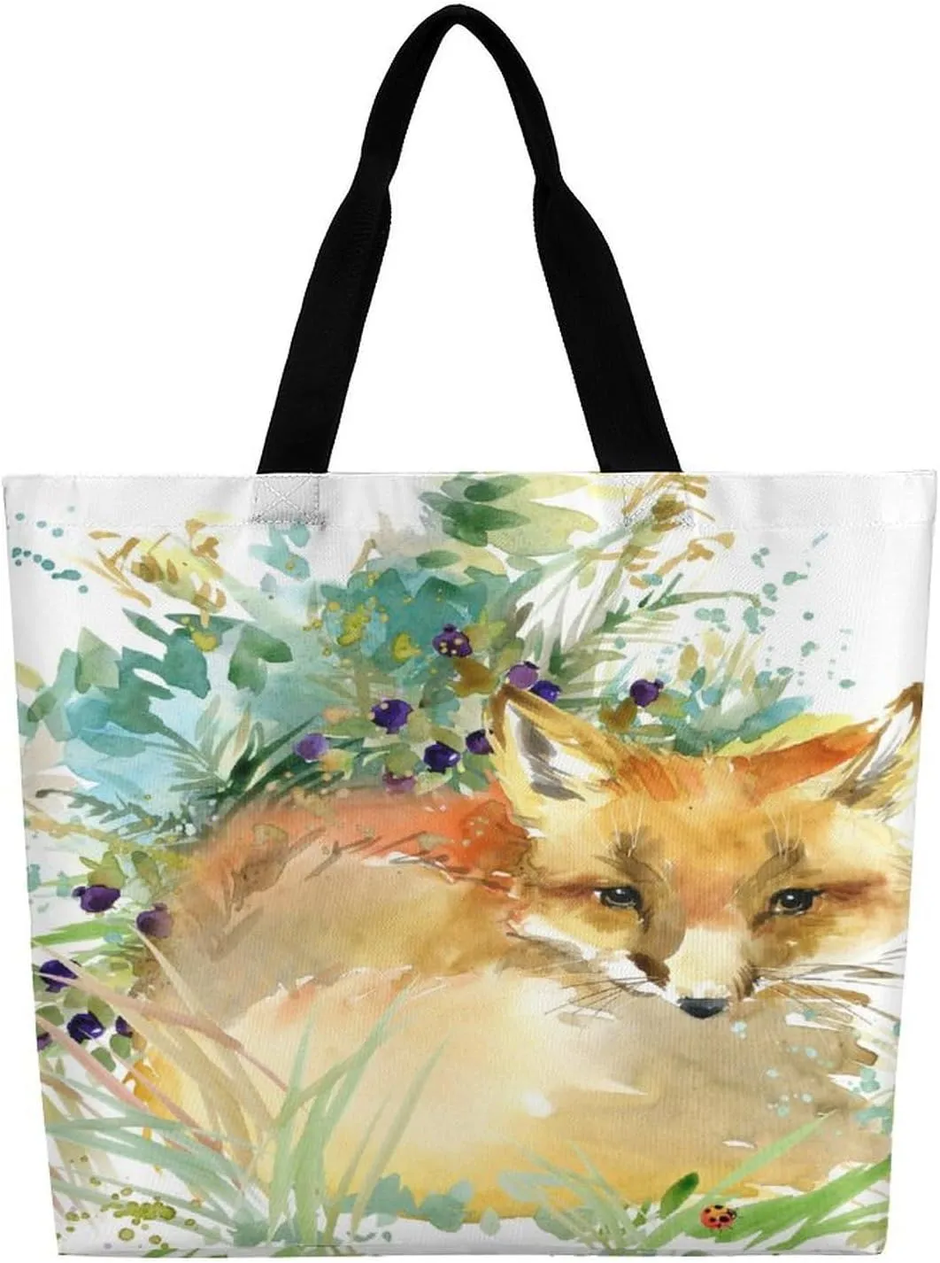 Large Tote Top Handle Bag, Shopping Handbag Big Polyester Shoulder Hand Bags