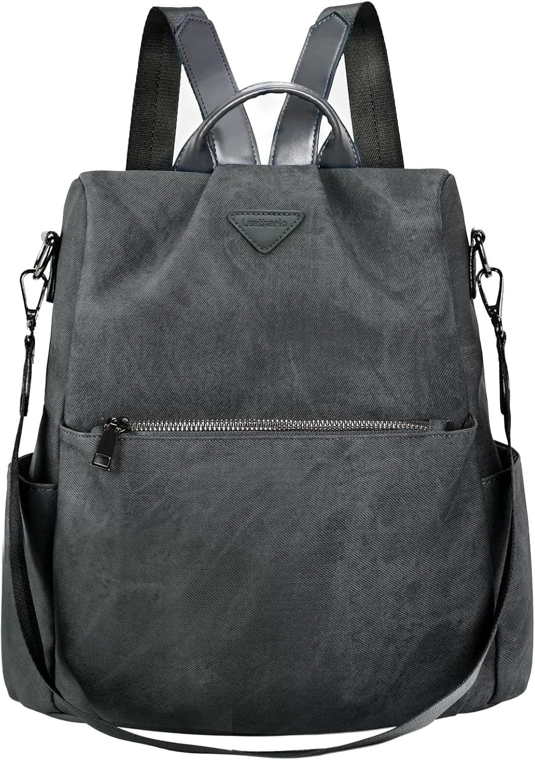 Leathario Women Backpack Purse Anti-Theft Vegan Leather Small Casual Daypack Shoulder Mini Bookbag for College Travel Work