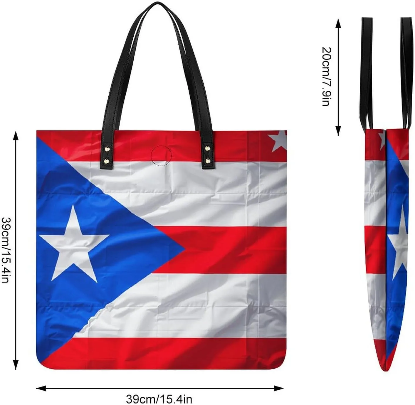 Leather Handbag for Women Tote Bag with Magnetic Buckle Bald Eagle Crossbody Bag Shoulder Bags
