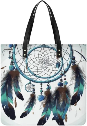 Leather Handbag for Women Tote Bag with Magnetic Buckle Kiwi Slice Crossbody Bag Shoulder Bag