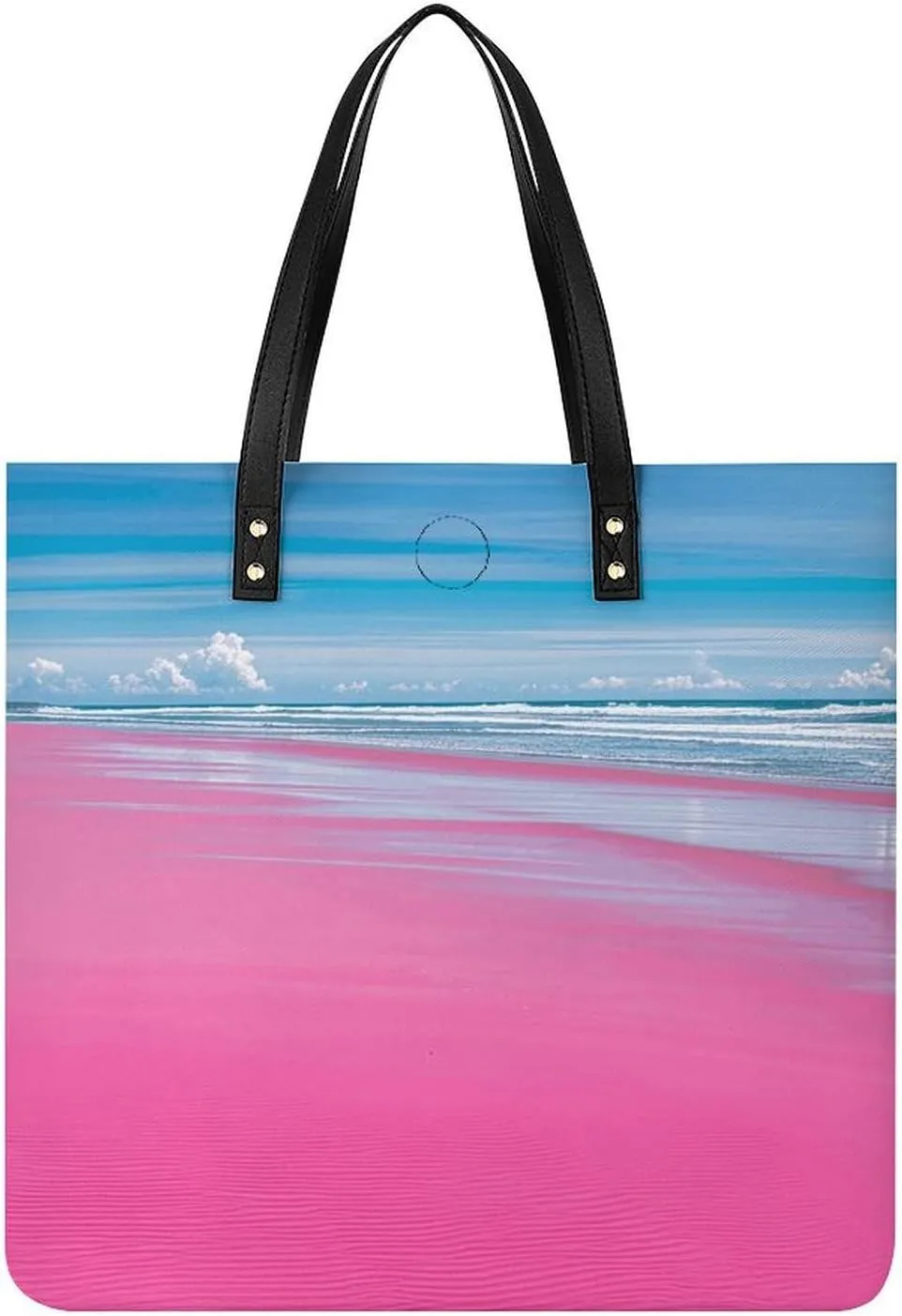 Leather Handbag for Women Tote Bag with Magnetic Buckle Pixel Shaped Heart Crossbody Bag Shoulder Bag