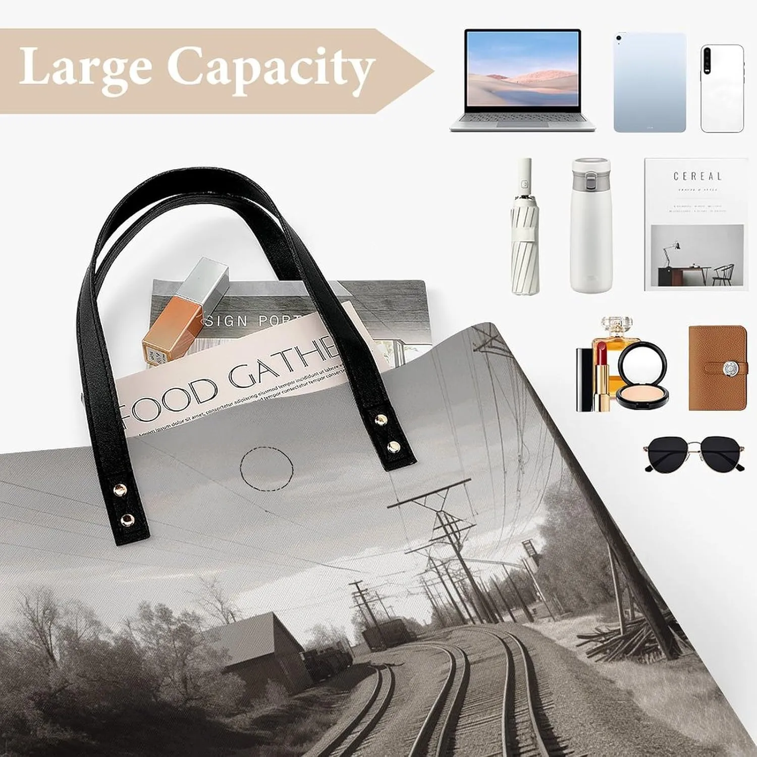 Leather Handbag for Women Tote Bag with Magnetic Buckle Vintage Octopus Crossbody Bag Shoulder Bags