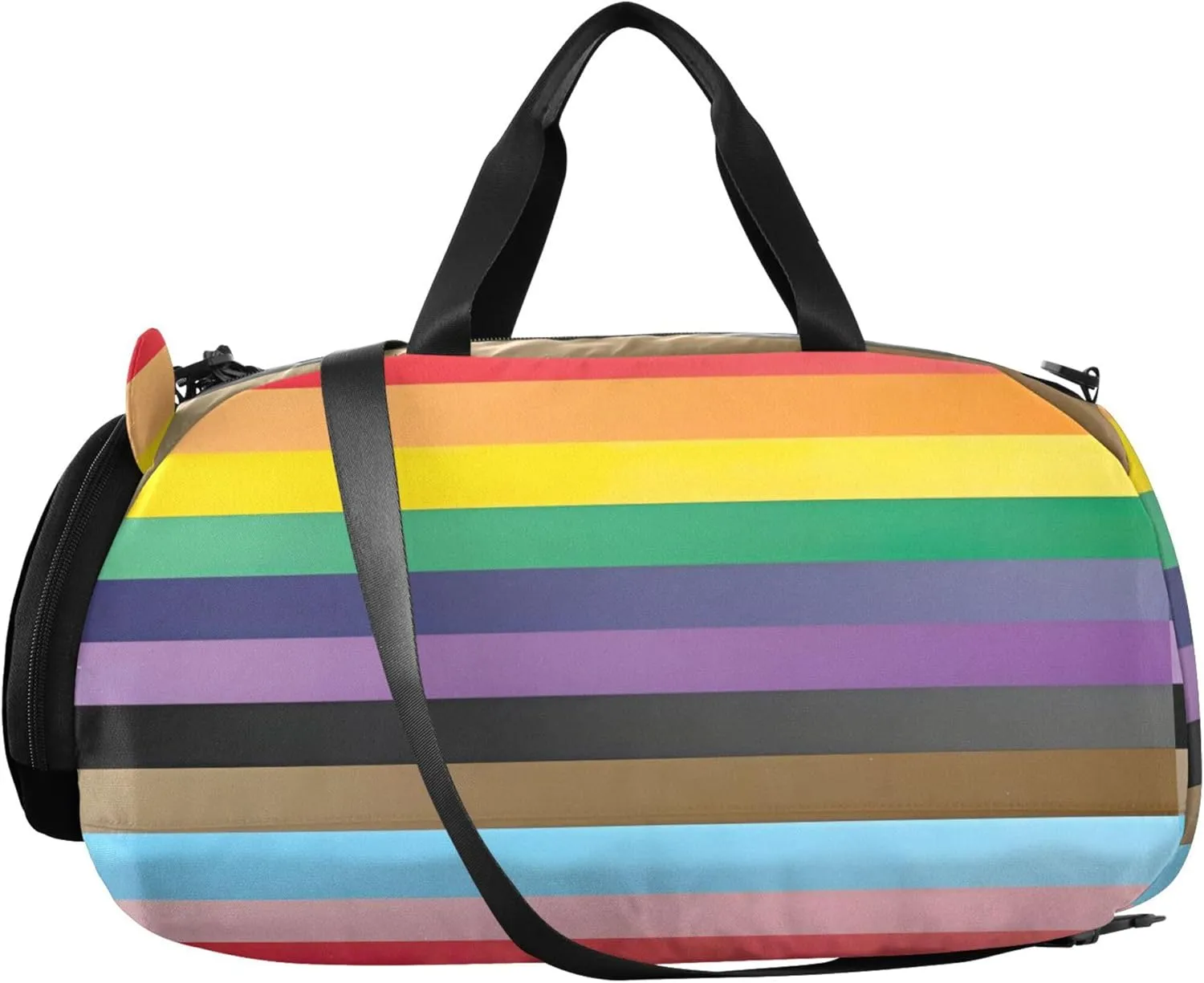 Lgbt Pride Flag Lgbtq Rainbow Travel Duffle Bags Girls Tote Overnight Weekender Duffel Carry on Duffel Bag Boys Dance Kids Luggage