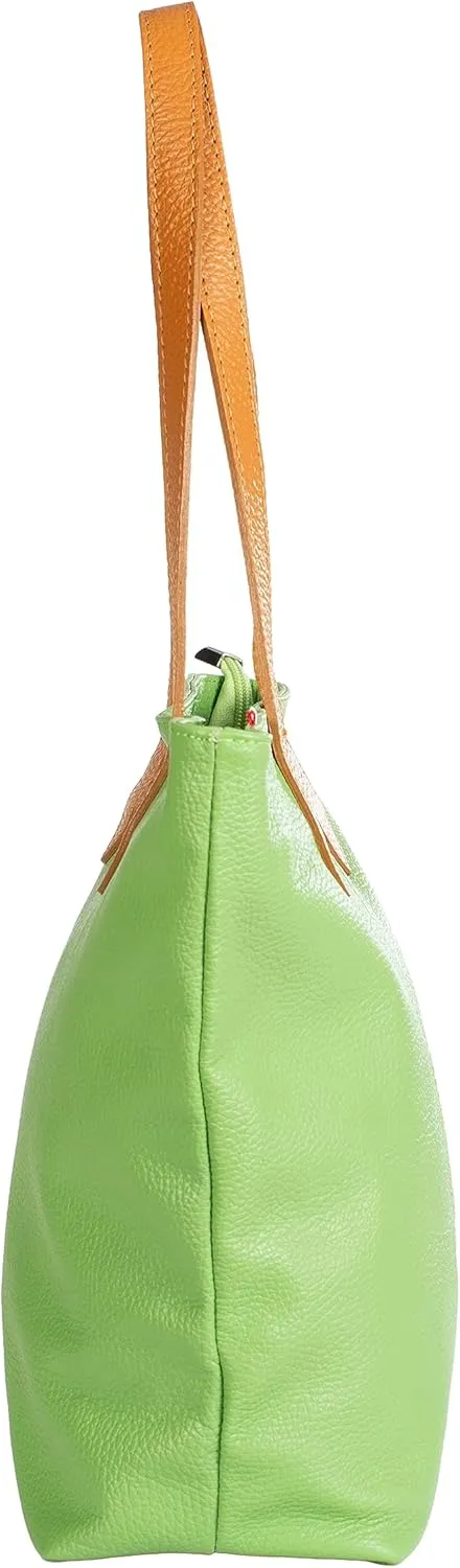 LiaTalia Womens Leather Handbags Tote Bag Top Handle Bag Hobo Designer Purses Shoulder Bag - TIA