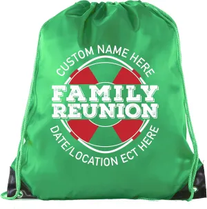 Life Raft with Custom Name and Date-Family Reunion Party Favor Bags