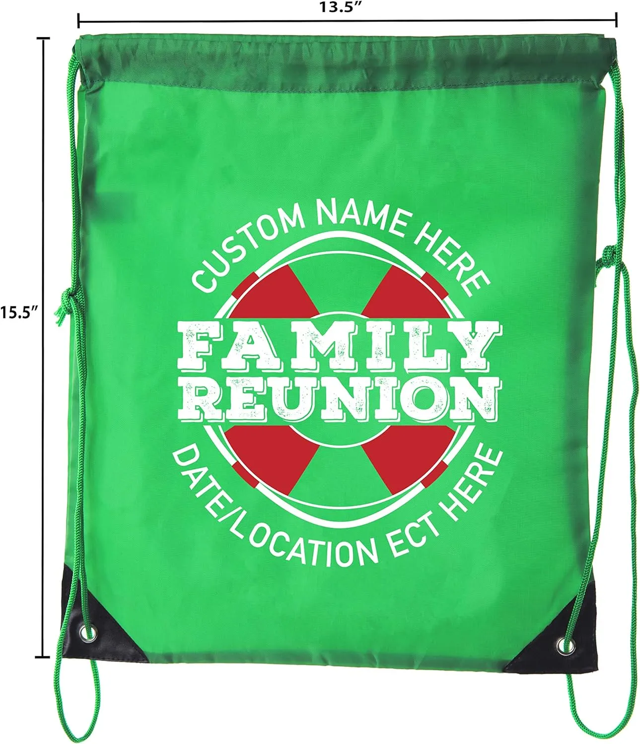 Life Raft with Custom Name and Date-Family Reunion Party Favor Bags