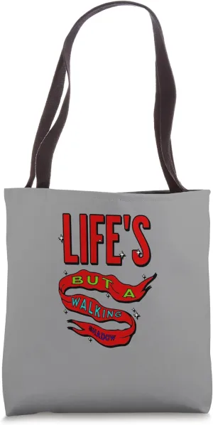 Life Walking Shadow Macbeth Quotation Shakespeare Tragedy Tote Bag