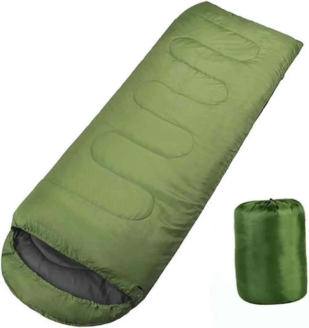 Lightweight Mummy Sleeping Bag for Hiking Camping and Home Use Olive Green Mummy Bag Cover