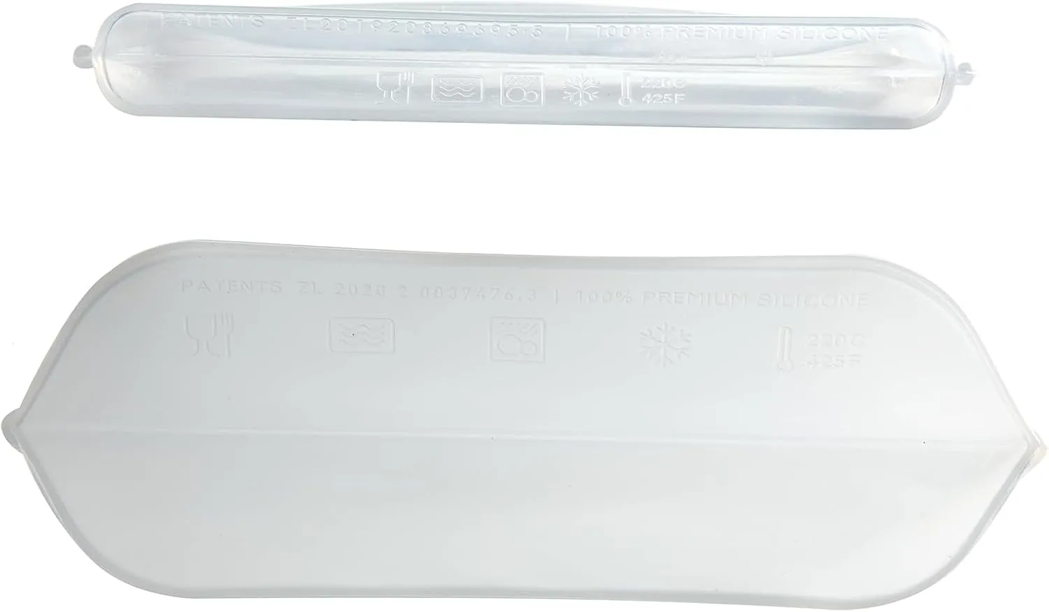 LILY & EDITH Silicone Reusable Snack Bags Dishwasher Microwave Freezer Safe, BPA Free, Leakproof Reusable Food Storage Bags, Plastic Free Snack Pouch, Accessory bag, Portable 400ml(Green)