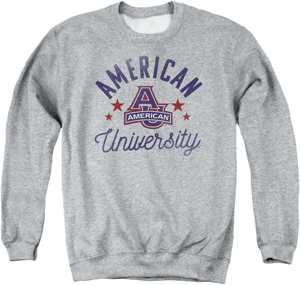 LOGOVISION American University Official Eagles Unisex Adult Crewneck Sweatshirt