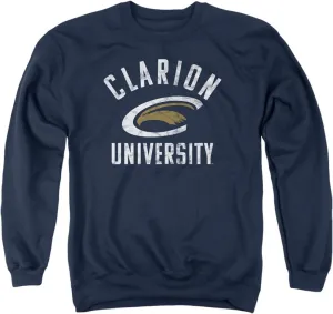 LOGOVISION Clarion University Official Golden Eagles Logo Unisex Adult Crewneck Sweatshirt
