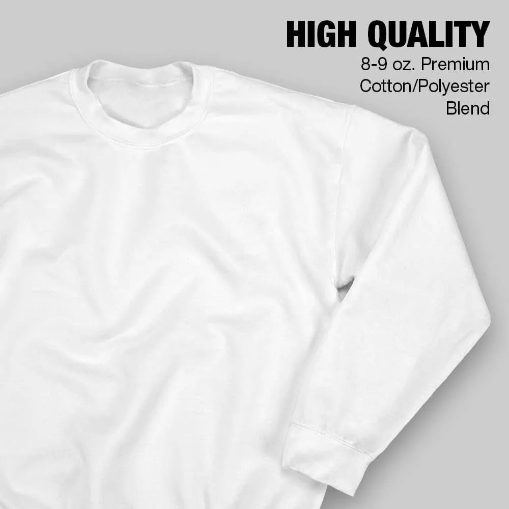 LOGOVISION Northwestern University One Color Arch Unisex Adult Crewneck Sweatshirt