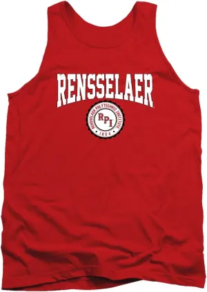 LOGOVISION Rensselaer Polytechnic Institute Collegiate Seal Unisex Adult Tank Top