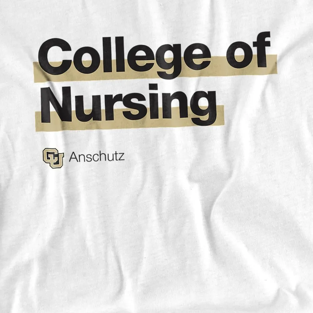 LOGOVISION University of Colorado Anschutz Medical Campus College of Nursing Bold Unisex Adult Crewneck Sweatshirt