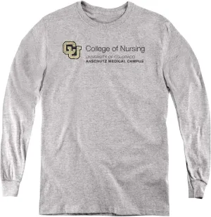 LOGOVISION University of Colorado Anschutz Medical Campus College of Nursing Youth Long Sleeve T Shirt