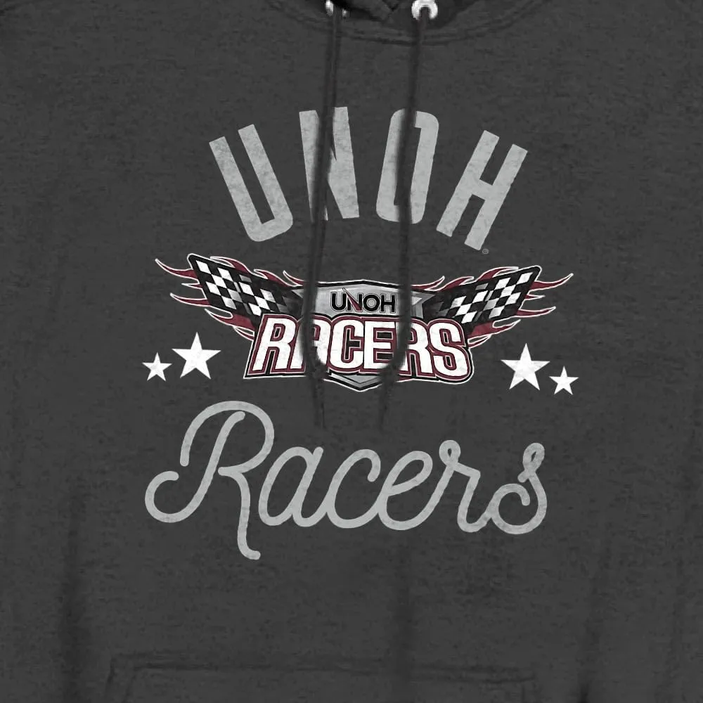 LOGOVISION University of Northwestern Ohio Official Racers Unisex Adult Pull-Over Hoodie
