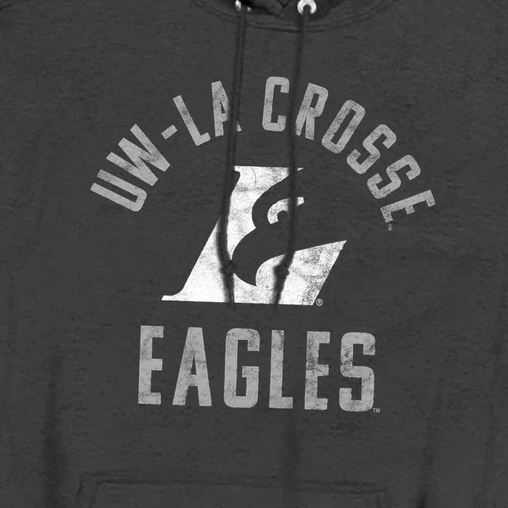 LOGOVISION University of Wisconsin La Crosse Official Eagles Logo Unisex Adult Pull-Over Hoodie