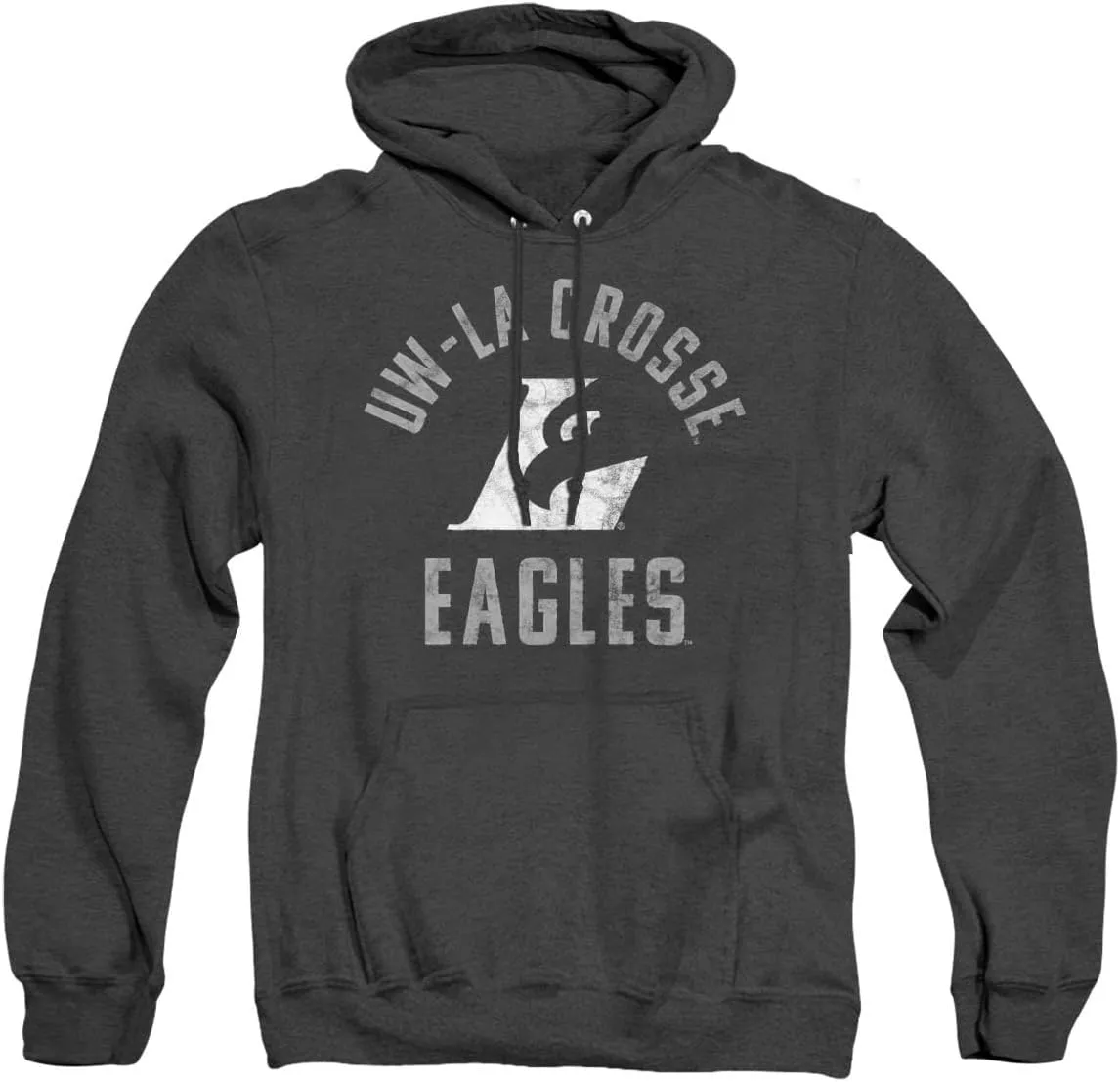 LOGOVISION University of Wisconsin La Crosse Official Eagles Logo Unisex Adult Pull-Over Hoodie