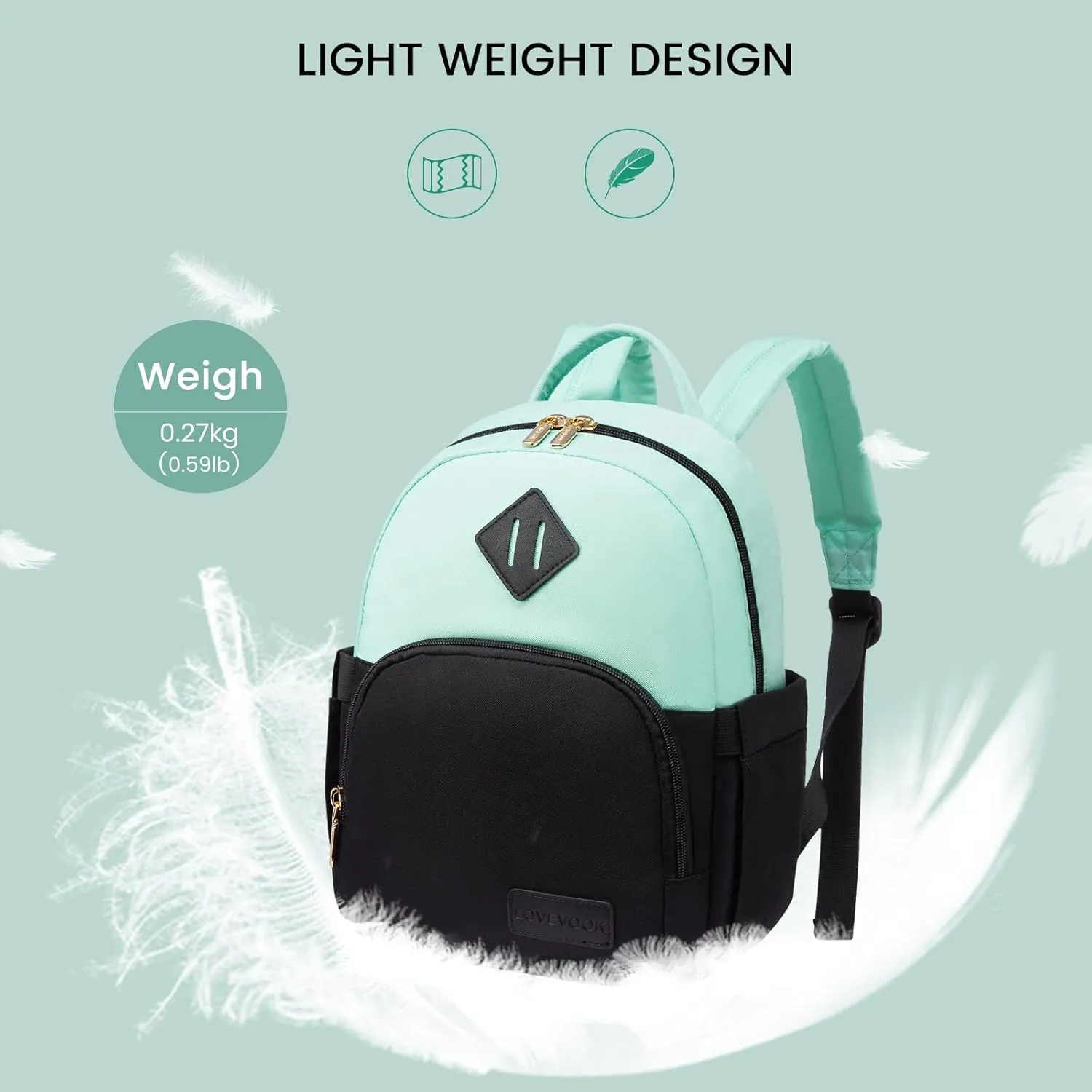 LOVEVOOK Mini Backpack for Women Light Weight Small Waterproof Backpack Purses Daily Backpack…