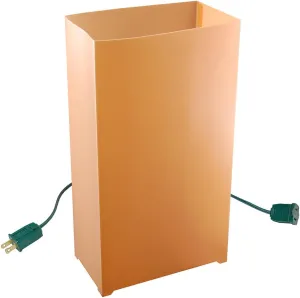 LumaBase Electric Luminaria Kit, Tan - Set of 10