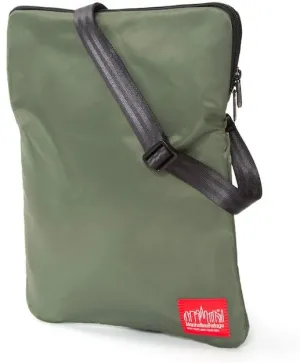 Manhattan Portage Flight Nylon Miller Shoulder Bag (water resistant, lightweight, seatbelt carry handle, magnetic cinch)