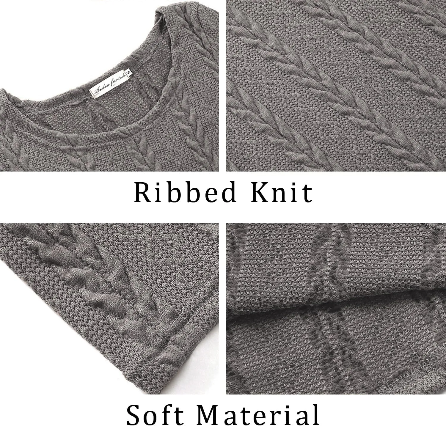 Mansy Sweater Dress for Women Cable Knit Ribbed A-Line Short Fitted Pullover Sweaters Dresses Fall Winter