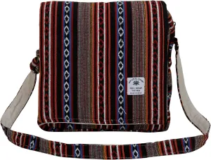 Marubhumi Core Hemp Bag,Messenger Hippie Crossbody Shoulder Bag Travel,Adjustable Strap, Hobo indian Tote Bag,Boho Purse Over-the-Shoulder Sling Bag -Unisex