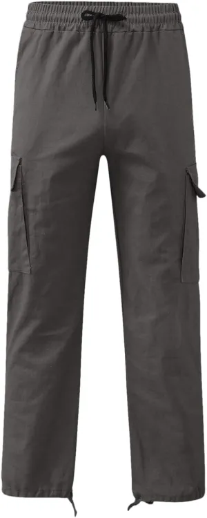 Men's Athletic Running Sweatpants Pants Straight-Leg Fitness Sports Men's Pants Casual Cargo Pants Workout Joggers