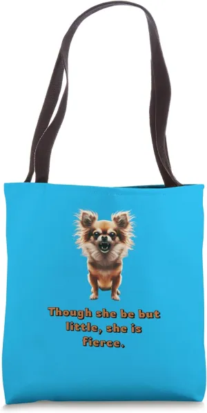 Midsummer Night Dream Helena Quotation Shakespeare Chihuahua Tote Bag