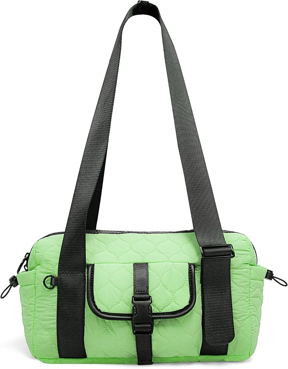 Mini gym bag for Women Waterproof Travel Duffle Bag Tote bag with Wet Compartments Small Workout Sport Bag for Girls (Green)