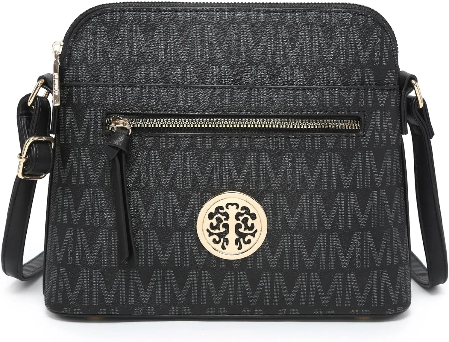 MKP COLLECTION Womens Fashion Crossbody Bag Medium Shoulder Purse with Adjustable Strap Multi Pockets for Travel Daily Use