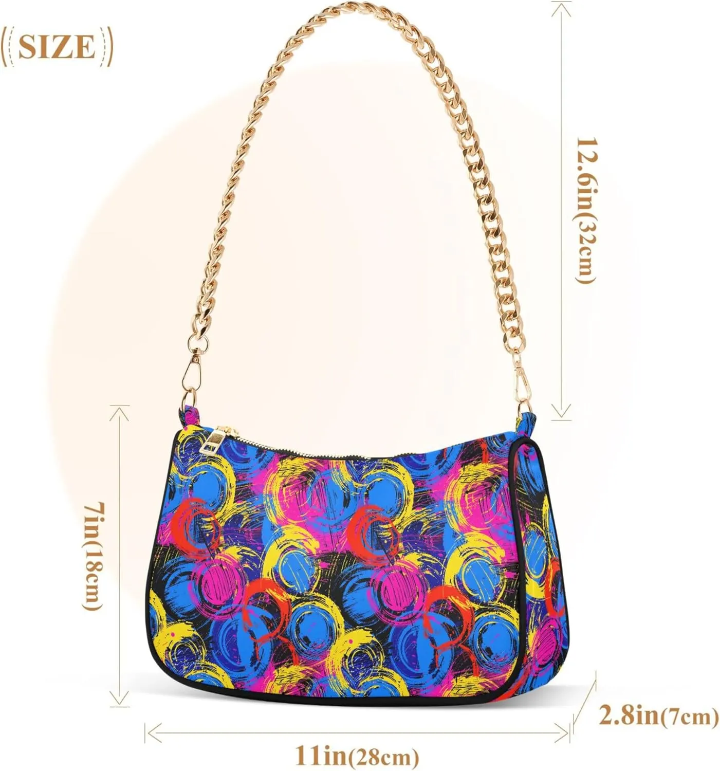 MNSRUU Handbag Purses for Women Line Chain Shoulder Bag