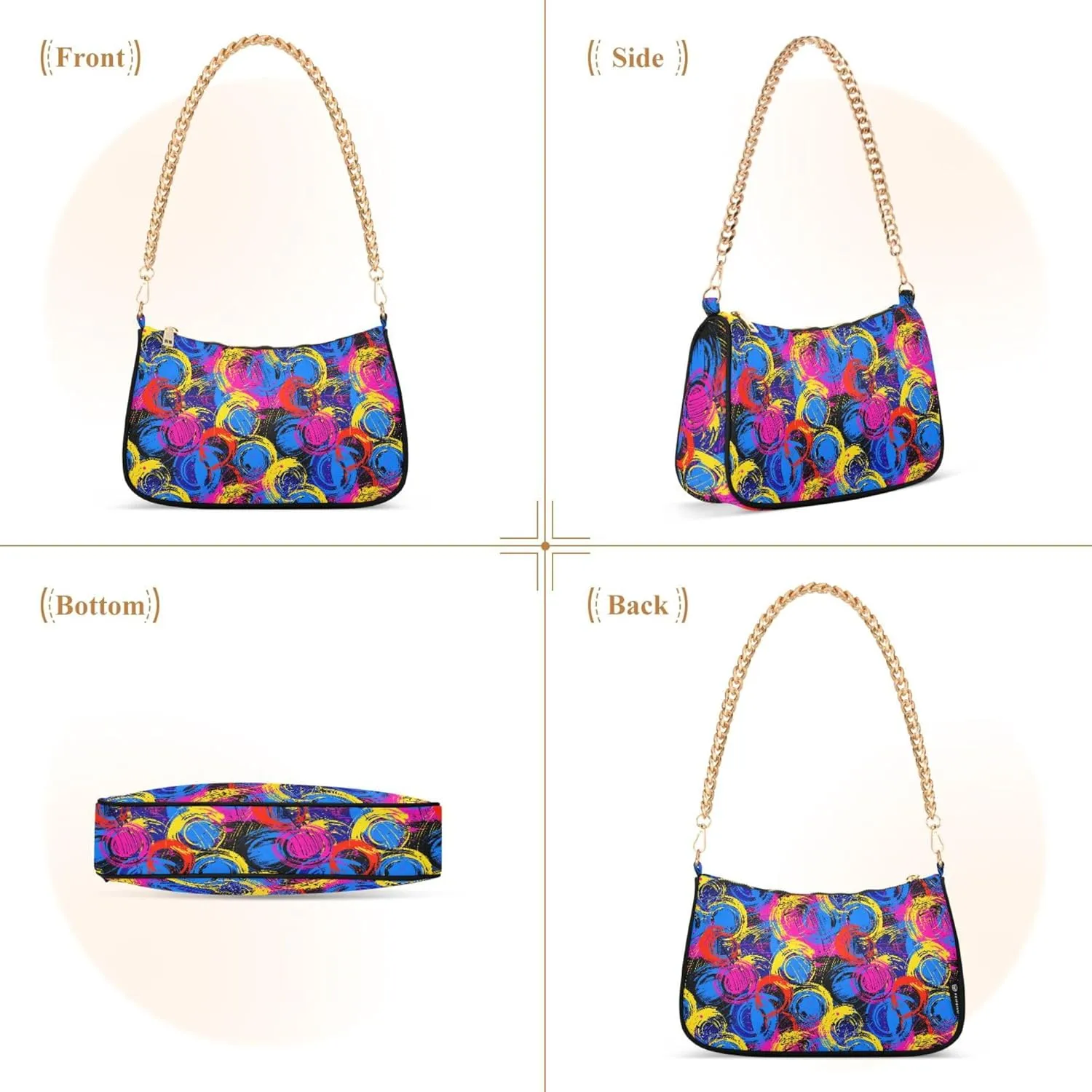 MNSRUU Handbag Purses for Women Line Chain Shoulder Bag