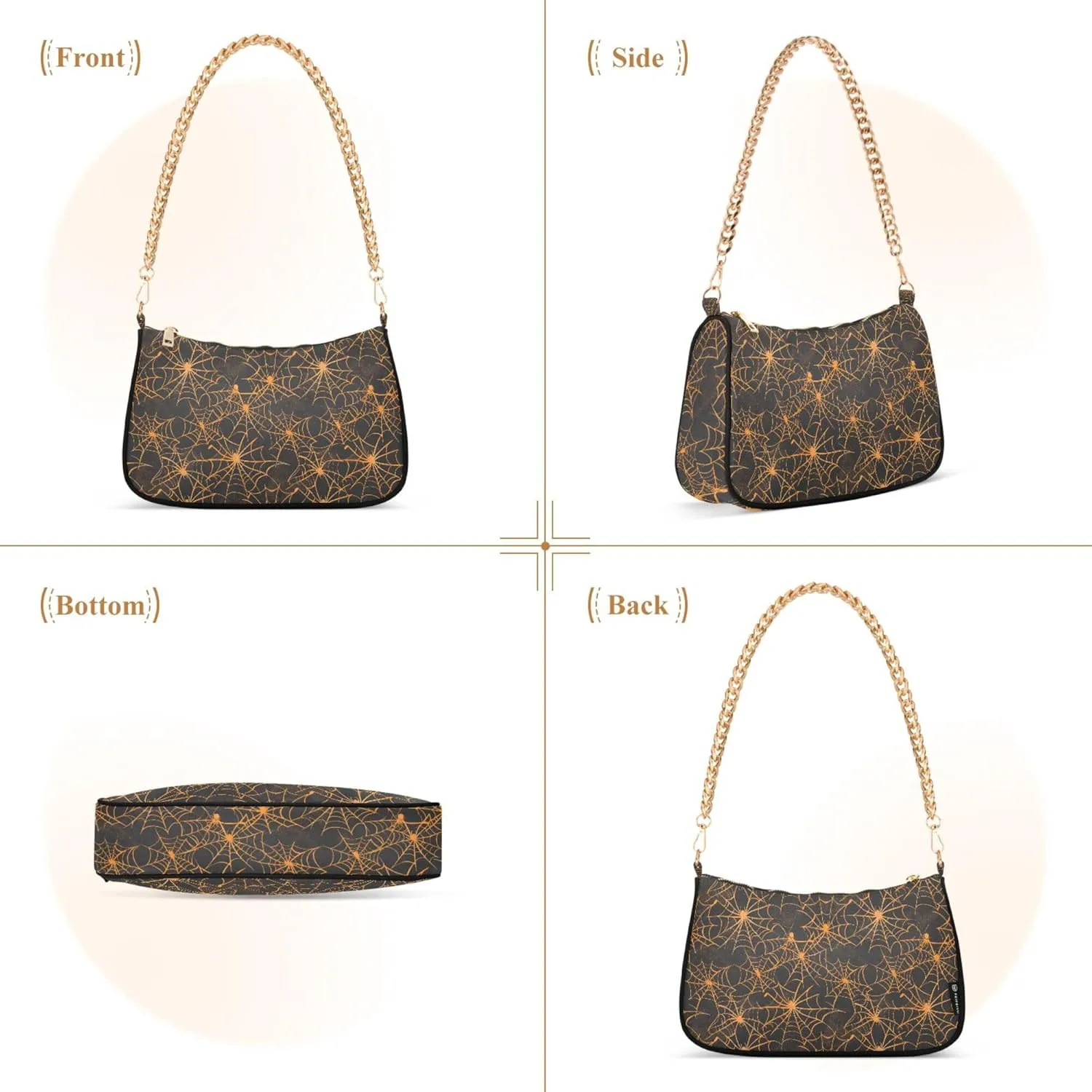 MNSRUU Handbag Purses for Women Line Chain Shoulder Bag