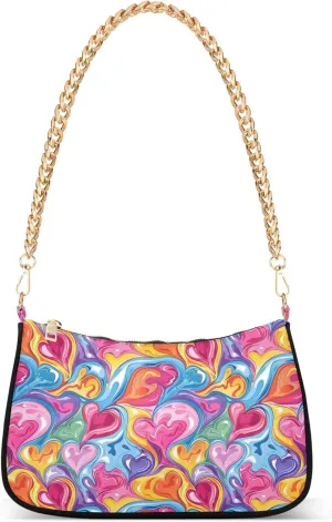 MNSRUU Handbag Purses for Women Line Chain Shoulder Bag