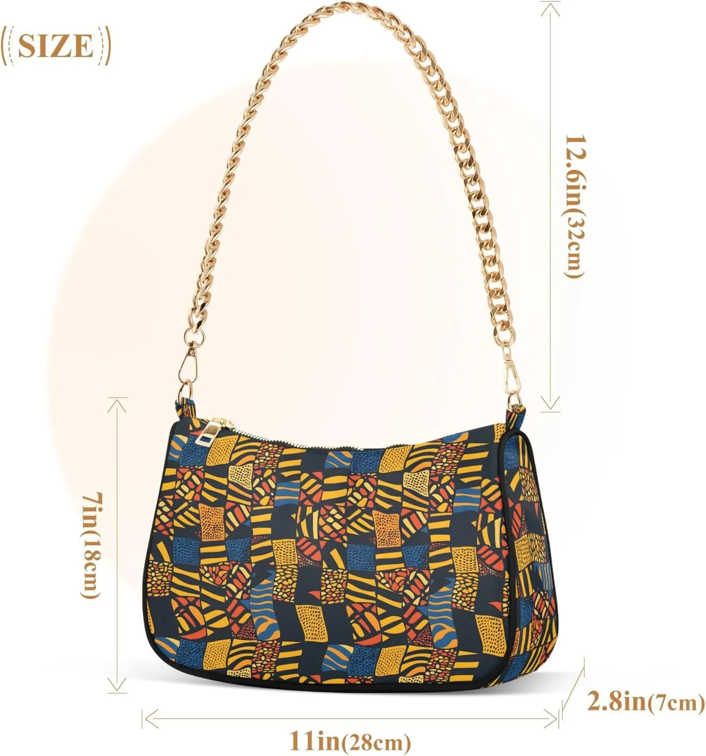 MNSRUU Handbag Purses for Women Line Chain Shoulder Bag