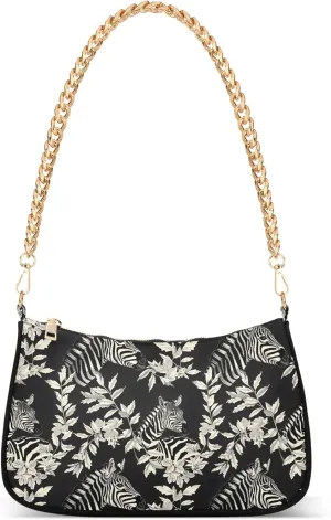 MNSRUU Handbag Purses for Women Zebra Chain Shoulder Bag