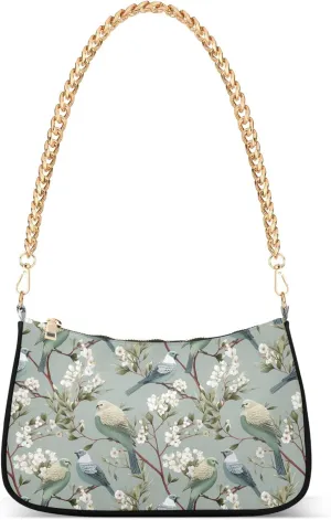 MNSRUU Handbag Purses Women Cut Chain Shoulder bag