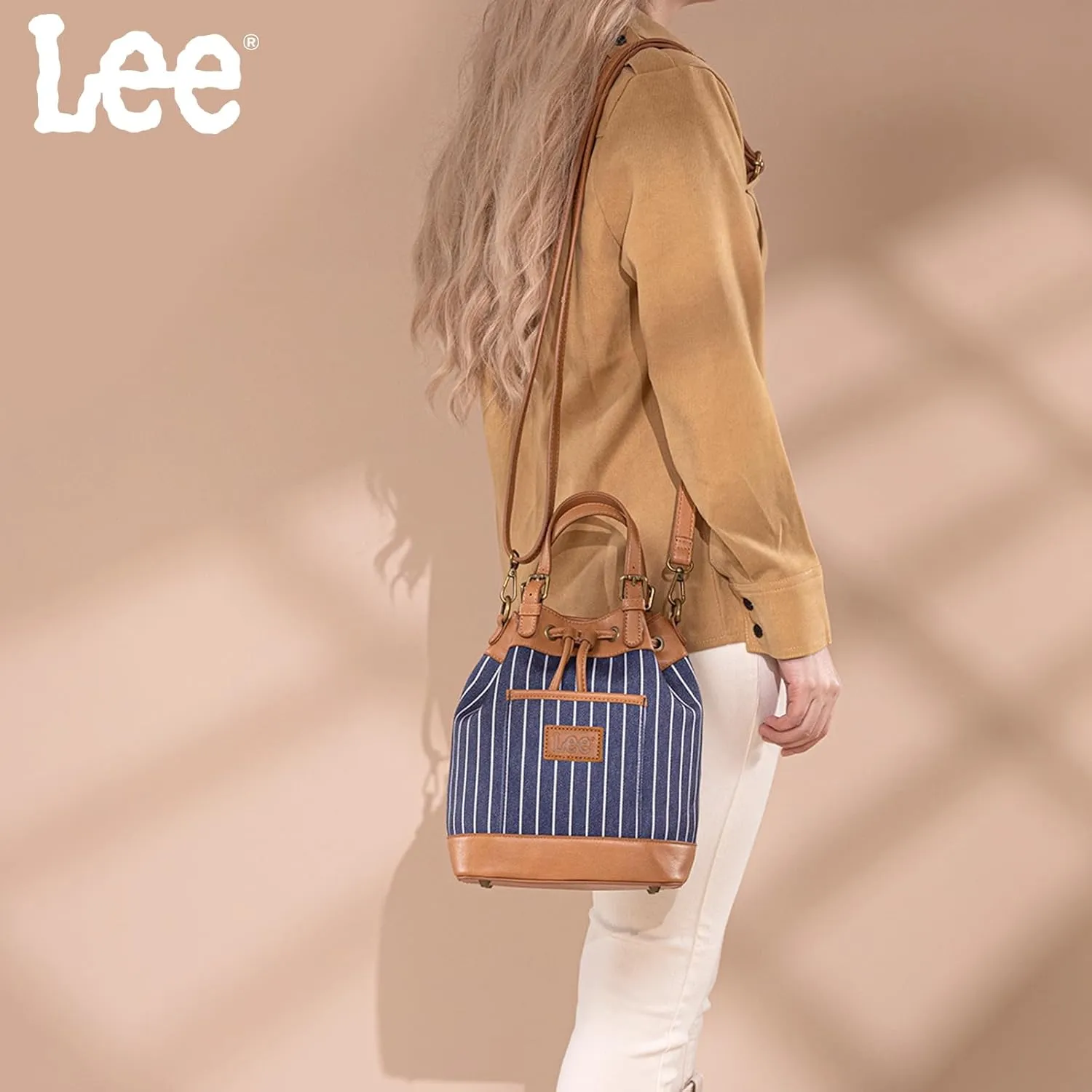 Montana West x Lee 3-in-1 Convertible Purses for Women – Drawstring Bucket Bag, Crossbody Bag & Backpack Purse