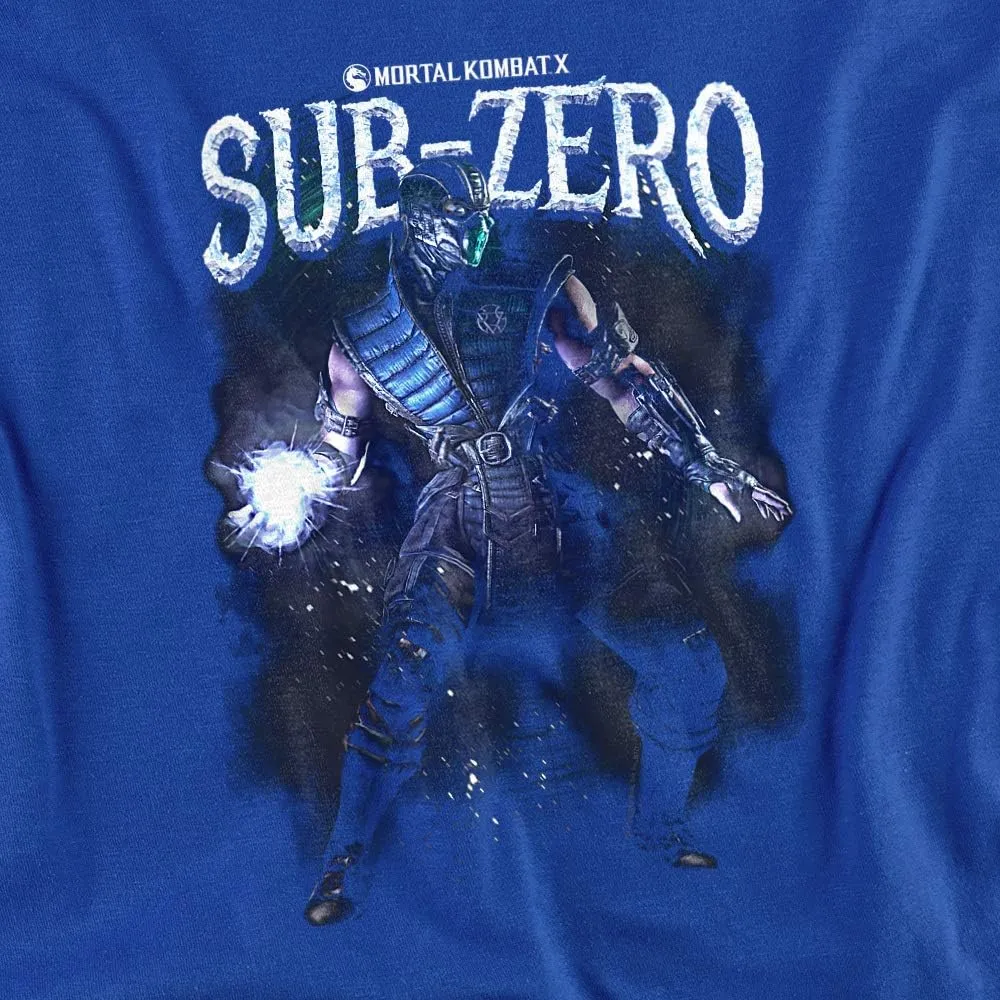 Mortal Kombat X Sub-Zero Unisex Adult T Shirt for Men and Women