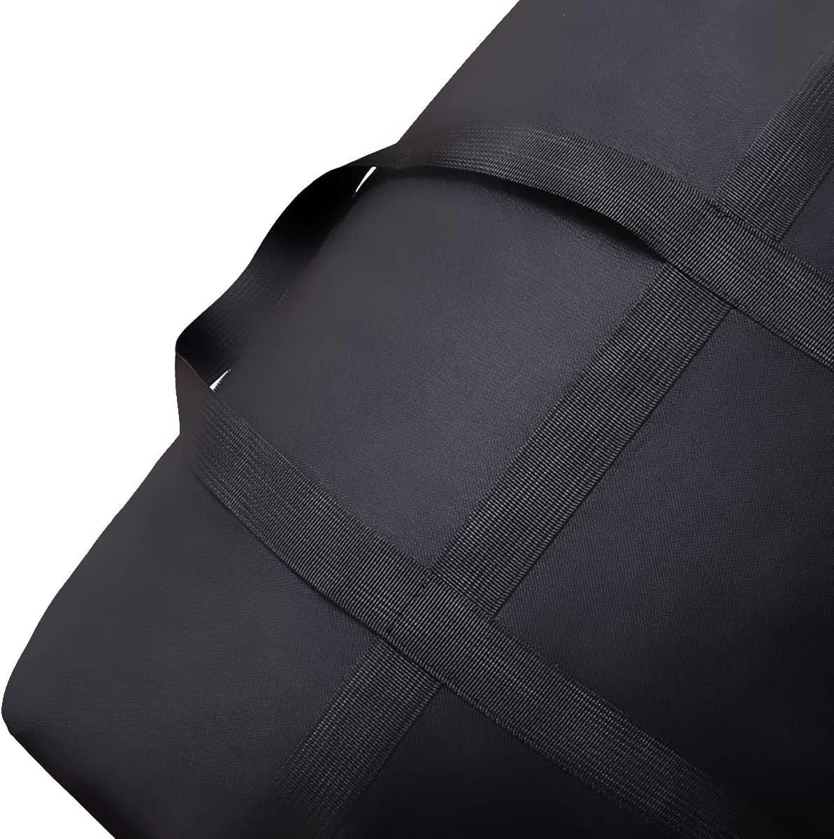 Multipurpose Extra Large Heavy Duty Storage Bags Duffle Bags for Space Saving Moving Storage (120L, Black)