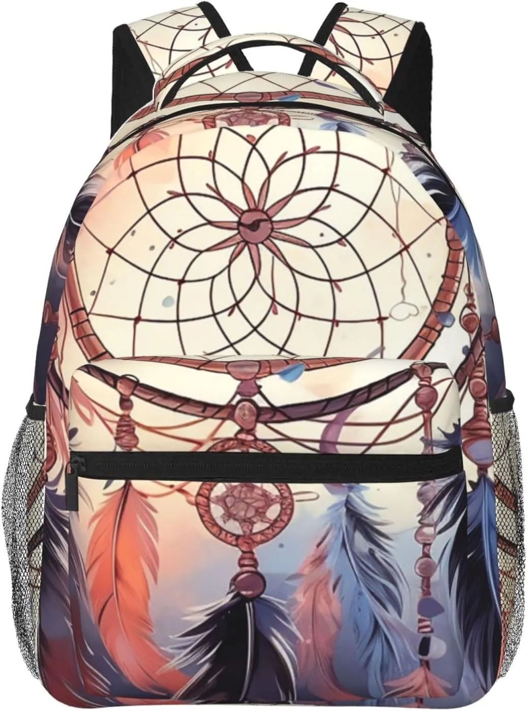 Native American Dream Catcher Backpack for Women Men Laptop Backpack Lightweight Computer Bag Travel Casual Daypack