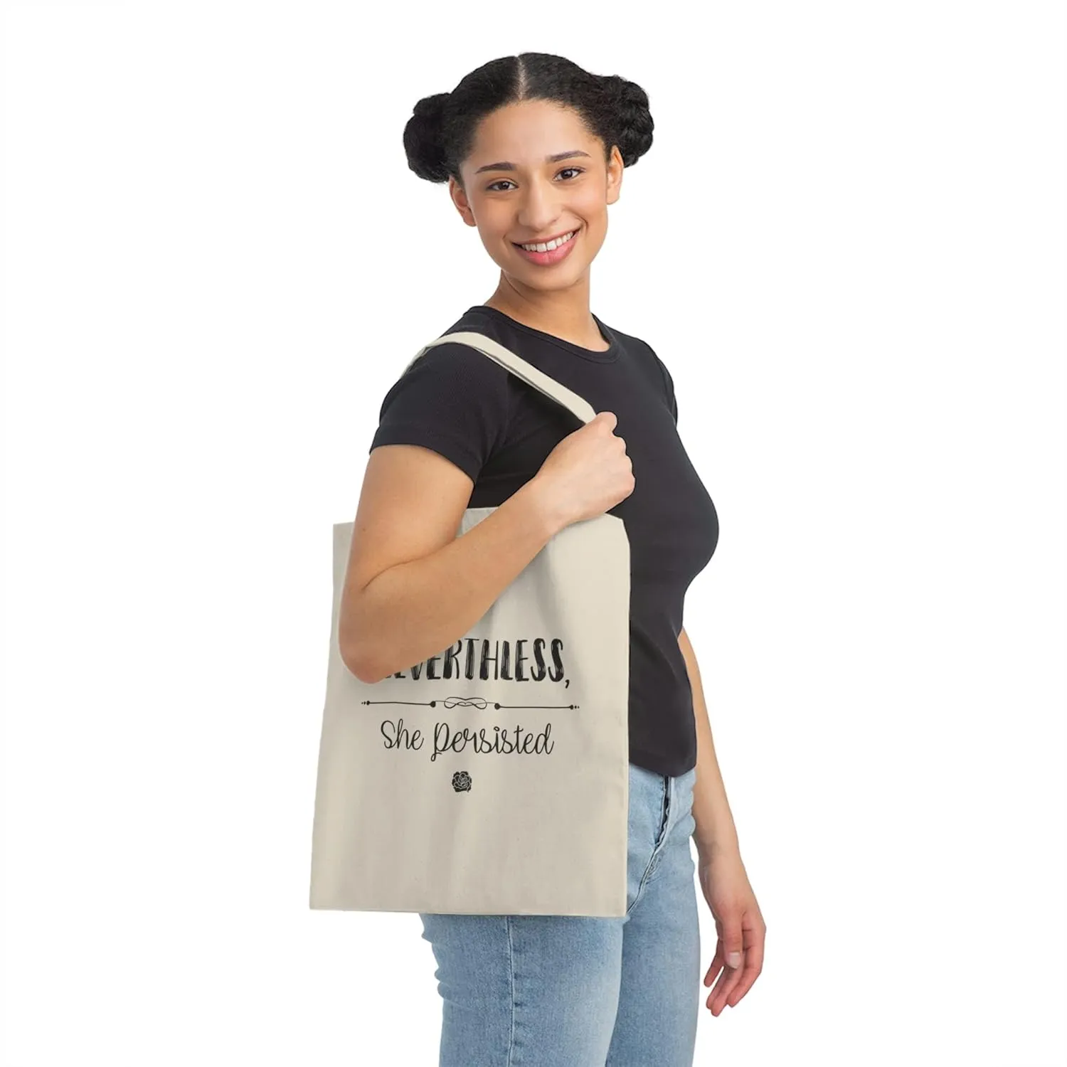 Nevertheless She Persisted Canvas Tote Bag