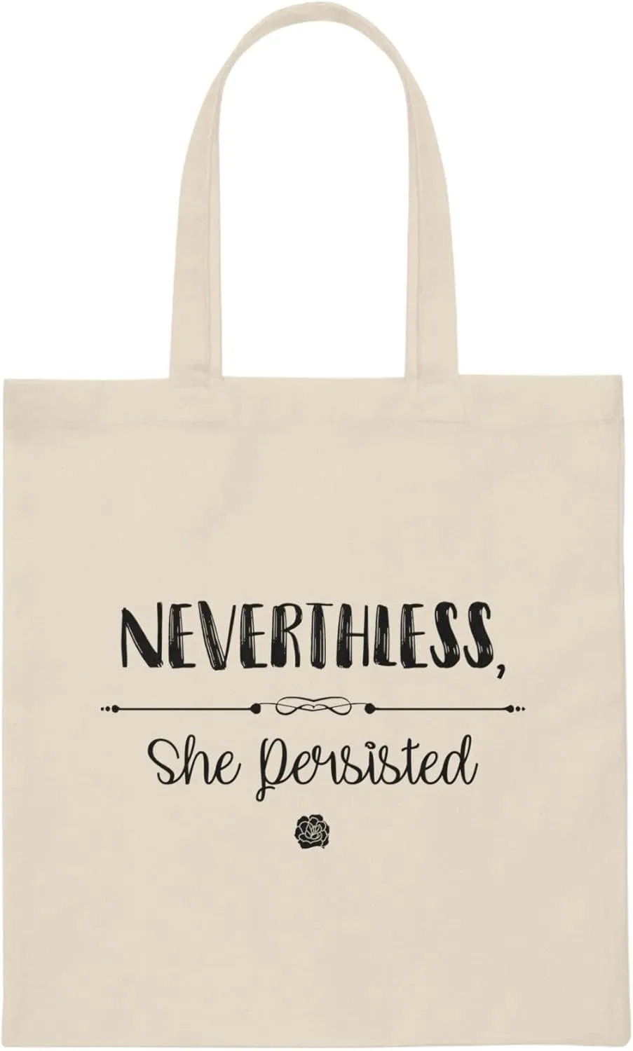 Nevertheless She Persisted Canvas Tote Bag