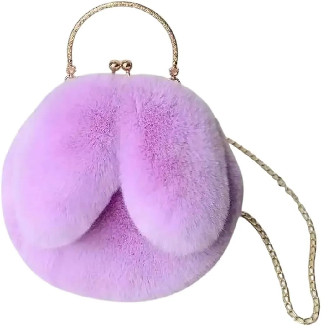 New 2026 Lovely Rabbit Crossbody Bags For Women Korean Version Purses And Handbags Hers Ear Shoulder Messenger Bag K8E3 Jewelry Fashion Trendy Accessories Creative Gift For Women And Men