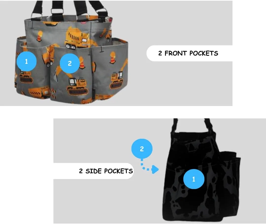 NGIL Small Utility Tote Small Carry on Travel Tote Bags for Women, Women Mini Work Tote Caddy Bag