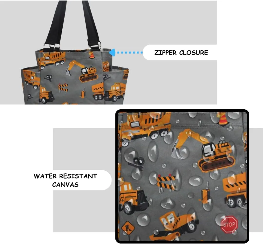 NGIL Small Utility Tote Small Carry on Travel Tote Bags for Women, Women Mini Work Tote Caddy Bag