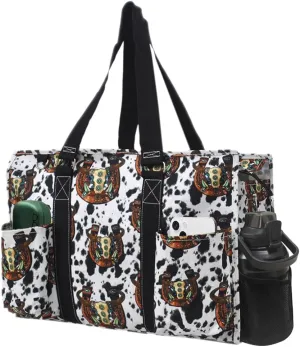 NGIL Zip-Top Tote Bag with Exterior Pockets for Working Women, Teachers, Nurses, and Moms, Design in USA